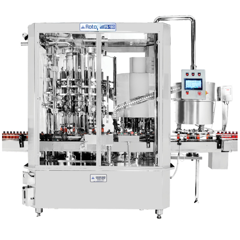 automatic liquid filling machine rotofill