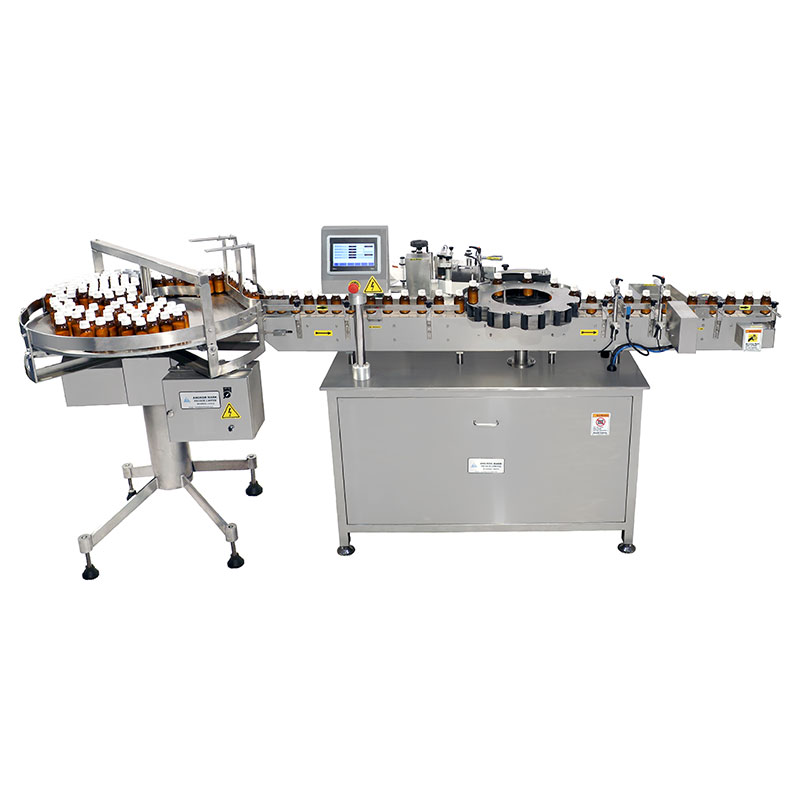 automatic sticker labelling machine